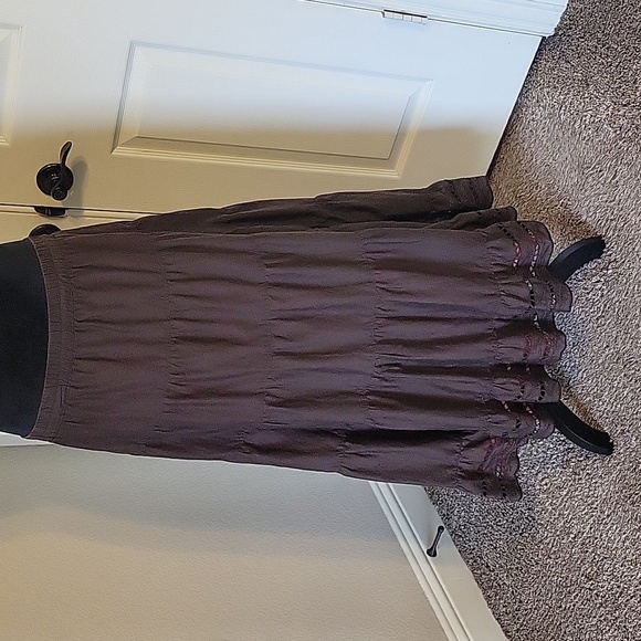 Brown and Pink Tiered Women's Skirt Old Navy - Picture 4 of 11